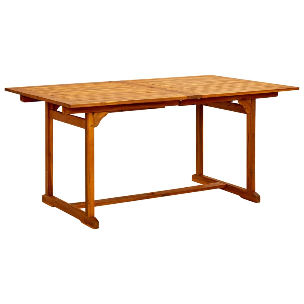 9-tlg. Garten-Essgruppe Massivholz Akazie 160-240 cm
