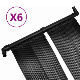 vidaXL Solar-Panel Poolheizung 6 Stk. 80x620 cm