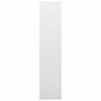 Schließfachschrank Weiß 90x40x180 cm Stahl