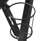 Gaming-Schreibtisch mit Y-Gestell Schwarz und Rot 110x60x75 cm