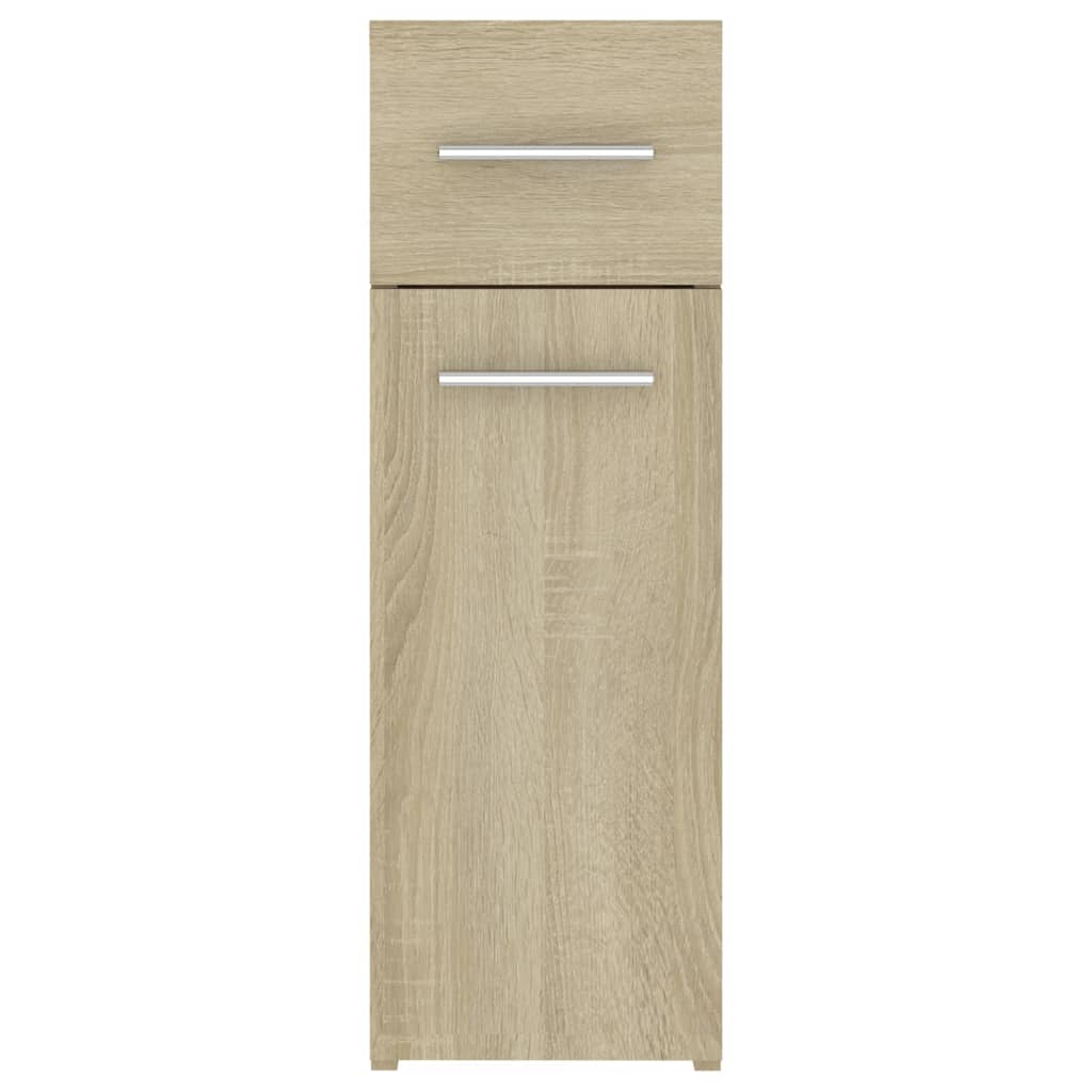 Apothekerschrank Sonoma-Eiche 20x45,5x60 cm Holzwerkstoff