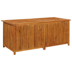Garten-Aufbewahrungsbox 175x80x75 cm Massivholz Akazie