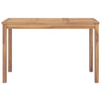 Garden Esstisch 120x70x77 cm Massiv Teakholz