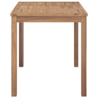 Garden Esstisch 120x70x77 cm Massiv Teakholz