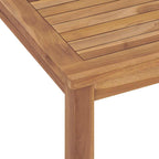 Garden Esstisch 120x70x77 cm Massiv Teakholz