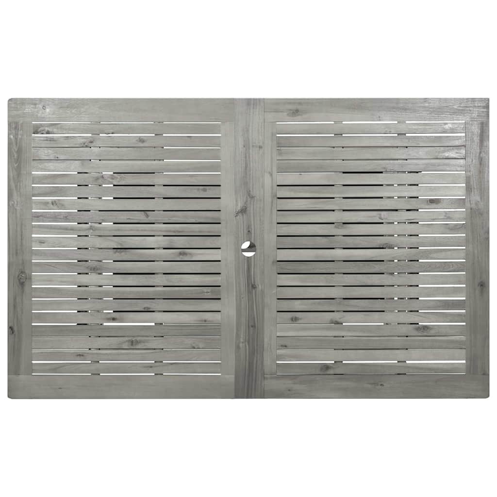 Garten-Esstisch (160-240)x100x75 cm Massivholz Akazie