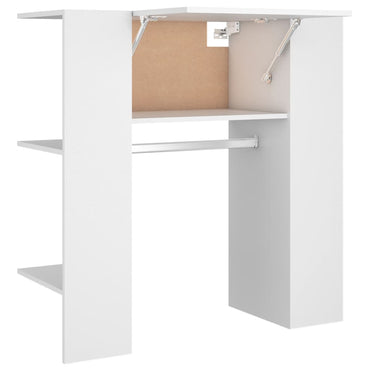 Flurschrank Weiß 97,5x37x99 cm Holzwerkstoff