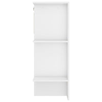 Flurschrank Weiß 97,5x37x99 cm Holzwerkstoff