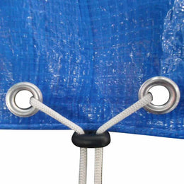 vidaXL Poolabdeckungen 2 Stk. für 360-367 cm Runde Aufstellpools