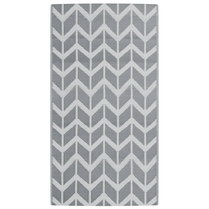 Outdoor-Teppich ARAKIL Grau 80x150 cm PP