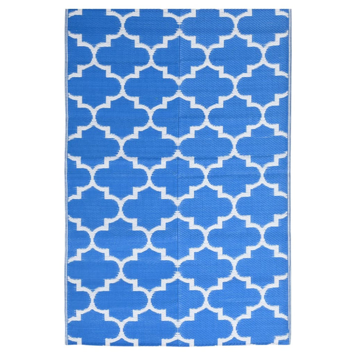 Outdoor-Teppich ARAKIL Blau 120x180 cm PP