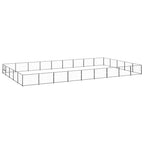 Hundezwinger Schwarz 45 m² Stahl