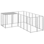 Hundezwinger Silbern 4,84 m² Stahl