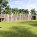 Hundezwinger Silbern 22,99 m² Stahl