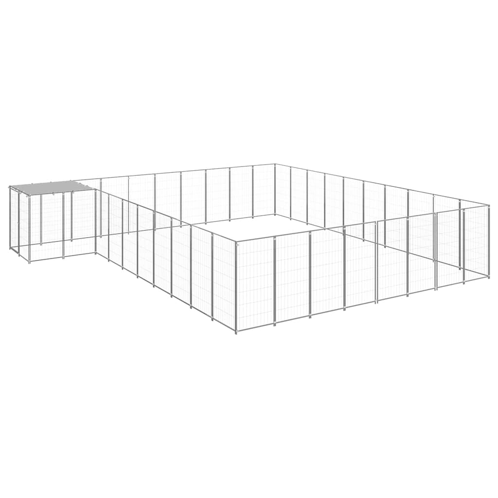 Hundezwinger Silbern 25,41 m² Stahl