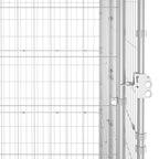 Outdoor-Hundezwinger Verzinkter Stahl 12,1 m²