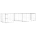 Outdoor-Hundezwinger Verzinkter Stahl 16,94 m²