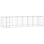 Outdoor-Hundezwinger Verzinkter Stahl 16,94 m²