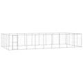 Outdoor-Hundezwinger Verzinkter Stahl 43,56 m²