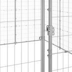 Outdoor-Hundezwinger Verzinkter Stahl 43,56 m²
