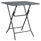 Gartentisch 60x60x72 cm Streckmetall Anthrazit