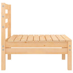 3-tlg. Garten-Lounge-Set Kiefer Massivholz