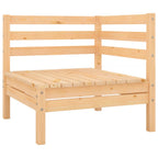 5-tlg. Garten-Lounge-Set Massivholz Kiefer