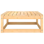 8-tlg. Garten-Lounge-Set mit Kissen Massivholz Kiefer