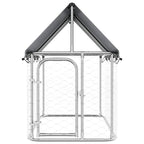 Outdoor-Hundezwinger mit Dach 200x100x150 cm
