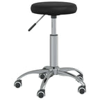 Massagehocker Kunstleder Schwarz