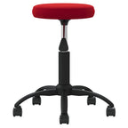 Massagehocker Samt Weinrot