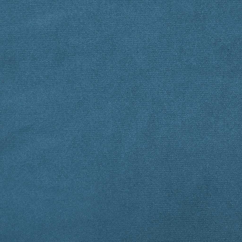 Esszimmerstühle 6 Stk. Drehbar Blau Samt