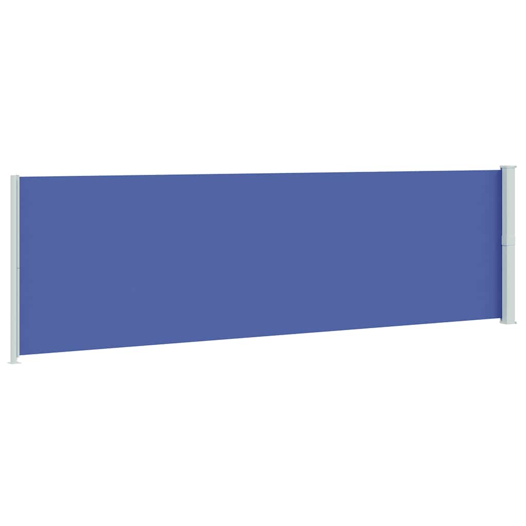 Seitenmarkise Ausziehbar 180x600 cm Blau