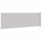 Seitenmarkise Ausziehbar 200x600 cm Grau