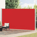 Seitenmarkise Ausziehbar 220x600 cm Rot