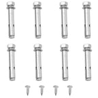 Seitenmarkise Ausziehbar Blau 180x1000 cm