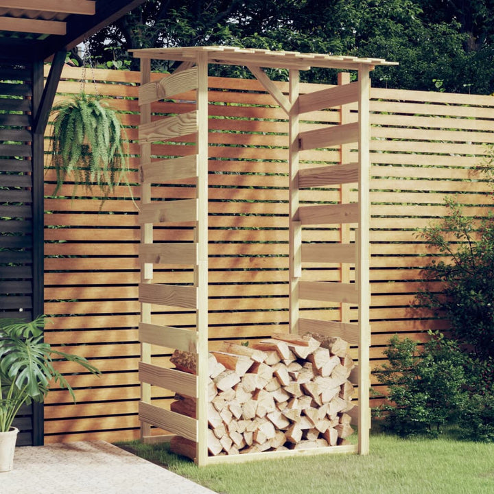 Pergola mit Dach 100x90x200 cm Imprägniertes Kiefernholz