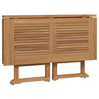 5-tlg. Garten-Essgruppe Klappbar Massivholz Teak