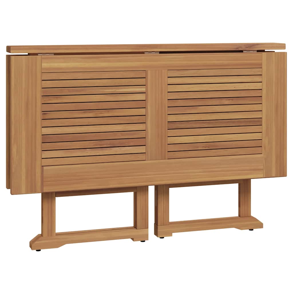 5-tlg. Garten-Essgruppe Klappbar Massivholz Teak