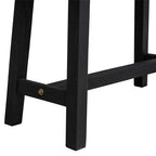 Bank 110 cm Massivholz Teak