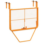 Balkontisch Gelb 60x40 cm Stahl