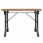 Esstisch 110x65x82 cm Massivholz Tanne und Eisen