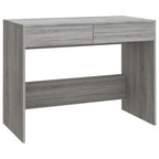 Schreibtisch Grau Sonoma 101x50x76,5 cm Holzwerkstoff