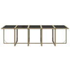 15-tlg. Garten-Essgruppe mit Kissen Poly Rattan Beige