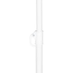 Strandschirm mit Seitenteilen Sandfarbe 215 cm