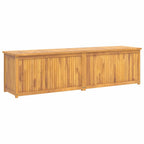 Gartenbox 200x50x55 cm Massivholz Teak
