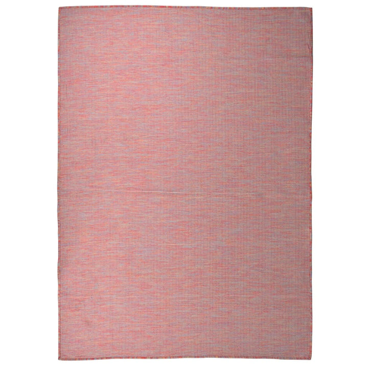 Outdoor-Teppich Flachgewebe 200x280 cm Rot