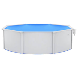 vidaXL Pool mit Sandfilterpumpe und Leiter 460x120 cm
