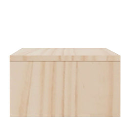 Monitorerhöhung 100 × 27 × 15 cm aus unbehandeltem massivem Kiefernholz (Art.-Nr. 813929)