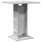 Bistrotisch Grau Sonoma 60x60x75 cm Holzwerkstoff